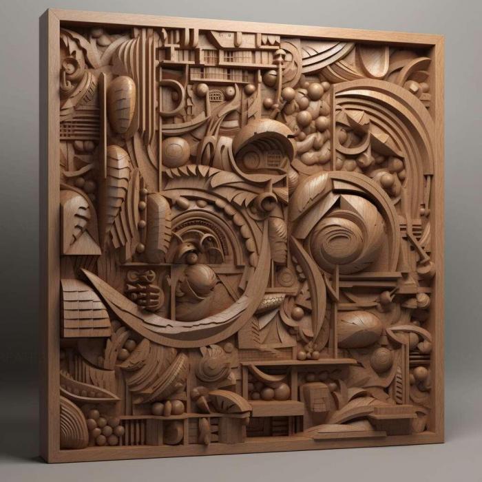 نموذج ثلاثي الأبعاد لآلة CNC 3D Art 